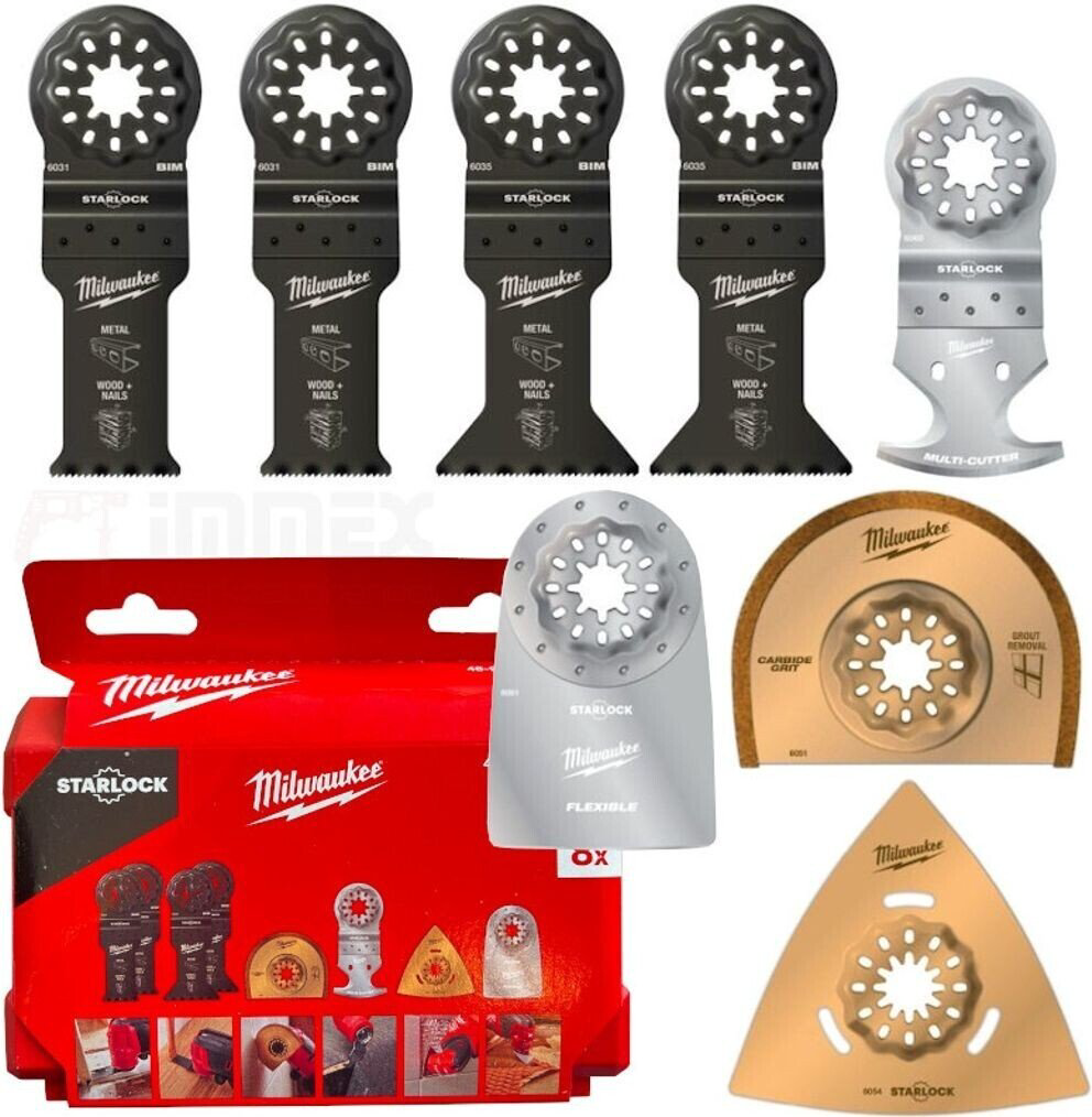 Набор оснастки строительный 8 в 1 Milwaukee 48906088 купить,NaN