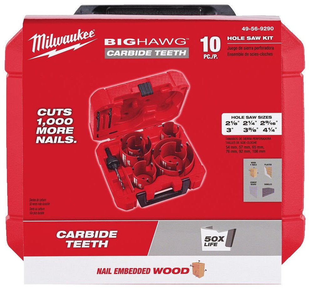 Набор оснастки универсальный 10 в 1 Milwaukee 4932464939 купить,0