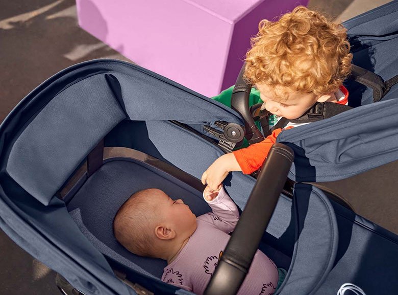 Люлька для коляски Bugaboo серый - ForteMarket Люлька для коляски Bugaboo серый купить,0