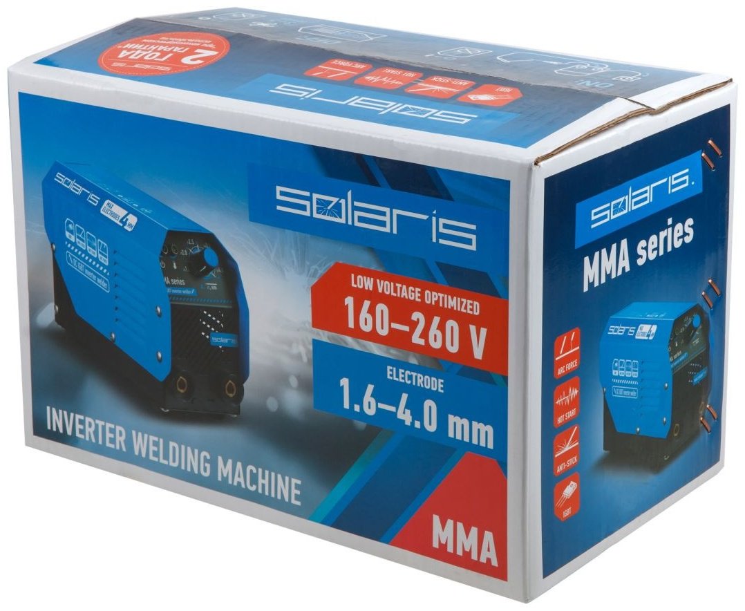 Solaris сварочный инвертор MMA-200D (MMA) - ForteMarket Solaris сварочный инвертор MMA-200D (MMA) купить,0
