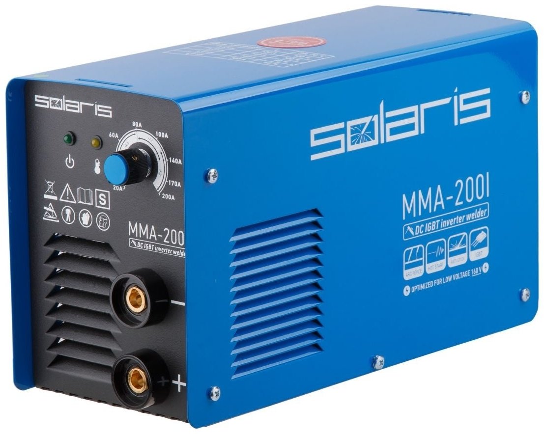 Solaris сварочный инвертор MMA-200I (MMA) - ForteMarket Solaris сварочный инвертор MMA-200I (MMA) купить,0
