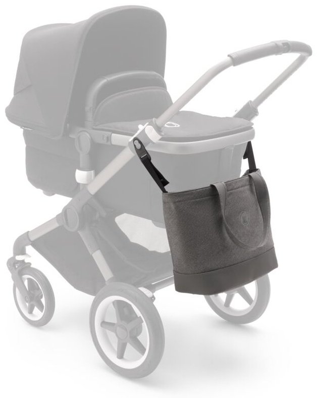 Сумка для коляски Bugaboo серый - ForteMarket Сумка для коляски Bugaboo серый купить,0