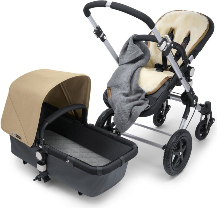 Вкладыш для коляски Bugaboo серый купить,43495