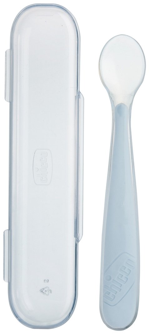 Ложка Chicco 00006828300000, предметов 2 шт, серый