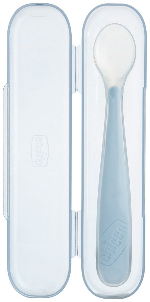 Ложка Chicco 00006828300000, предметов 2 шт, серый купить,NaN