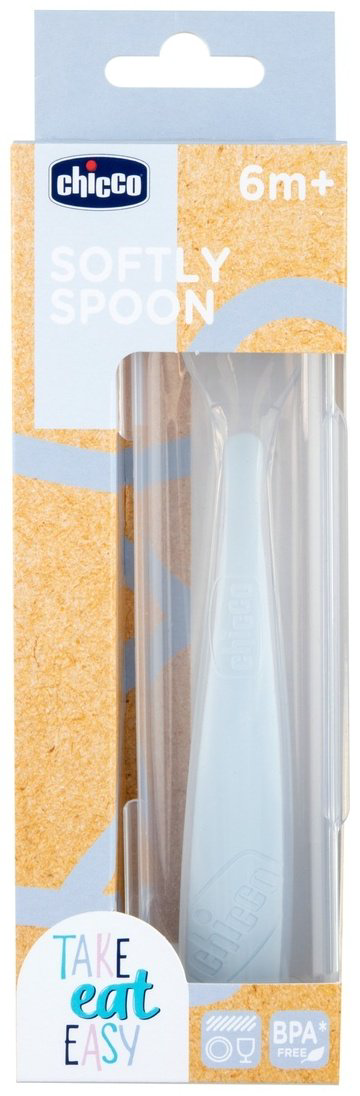 Ложка Chicco 00006828300000, предметов 2 шт, серый купить,NaN