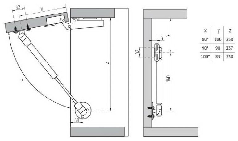 STARFIX SMF-3101 газлифт , сталь 1 шт купить,0