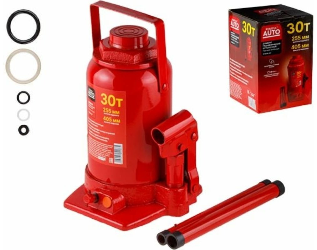 Startul домкрат бутылочный ST8018-30 30 т