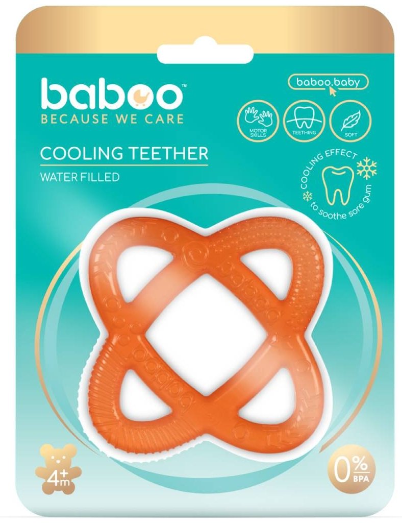 Прорезыватель Baboo 6-203, 1 шт, оранжевый - ForteMarket Прорезыватель Baboo 6-203, 1 шт, оранжевый купить,0
