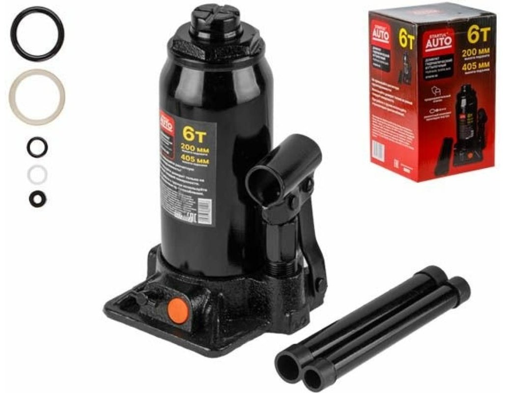 Startul домкрат бутылочный ST8019-06 6 т