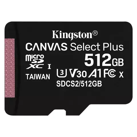 Карта памяти SD KINGSTON SDCS2/512GBSP, Class 10 без адаптера