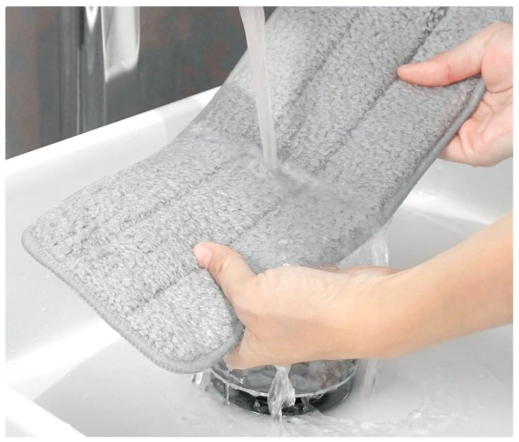 Deerma насадка на швабру Spray Mop, серый купить,NaN