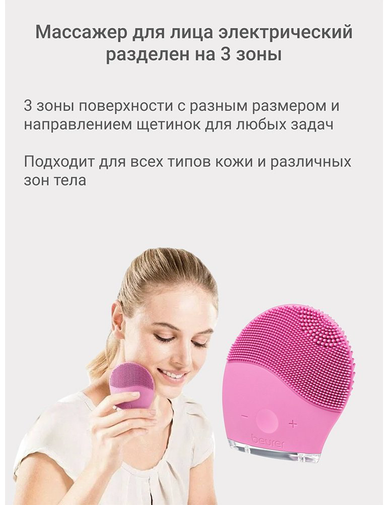 Beurer электрическая щеточка для очищения лица купить,NaN