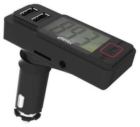 FM-трансмиттер Ritmix FMT-A775 черный