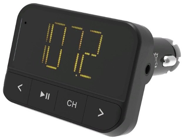 FM-трансмиттер Ritmix FMT-B200 черный