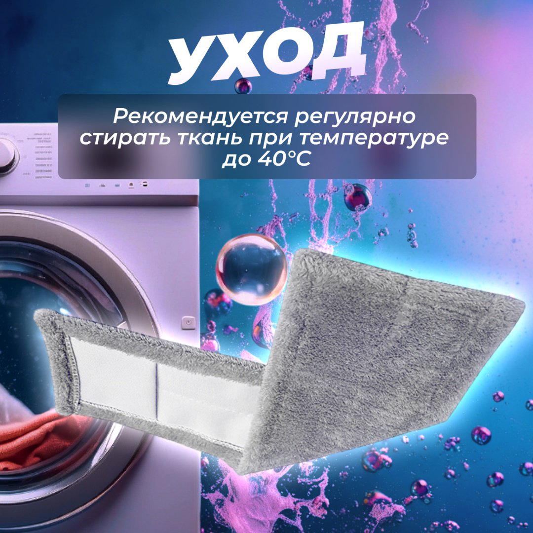 PERFECTO LINEA насадка на швабру 44-532024, серый купить,NaN