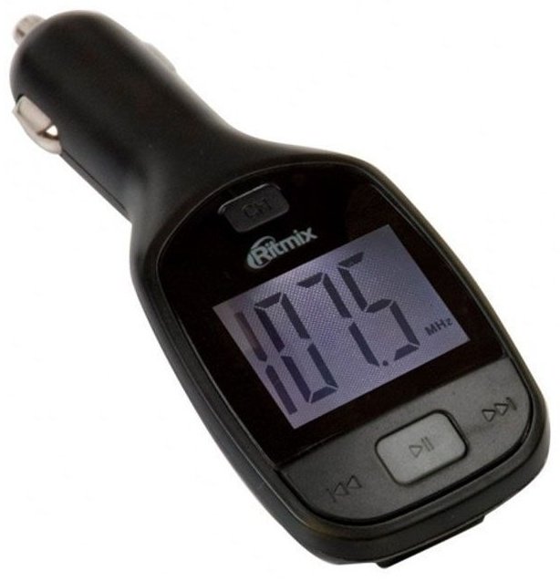 FM-трансмиттер Ritmix FMT-A705 черный купить,0