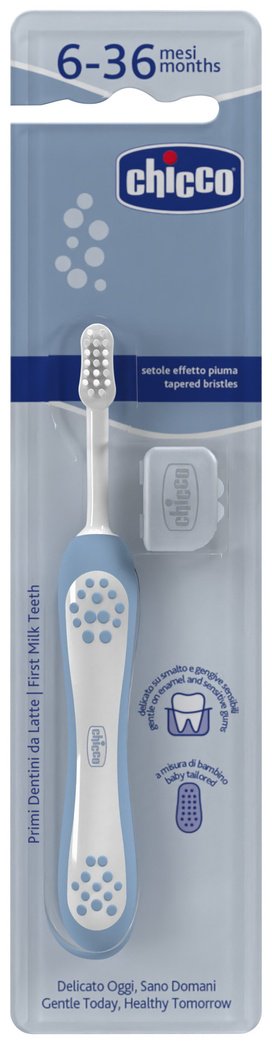 Chicco индиго 6м+ зубная щетка экстра-мягкая 1 шт купить,0