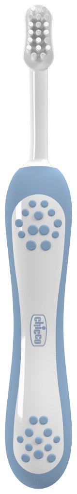 Chicco Набор зубных щеток, 6м+, 2 шт, индиго/оранжевая зубная щетка экстра-мягкая 2 шт