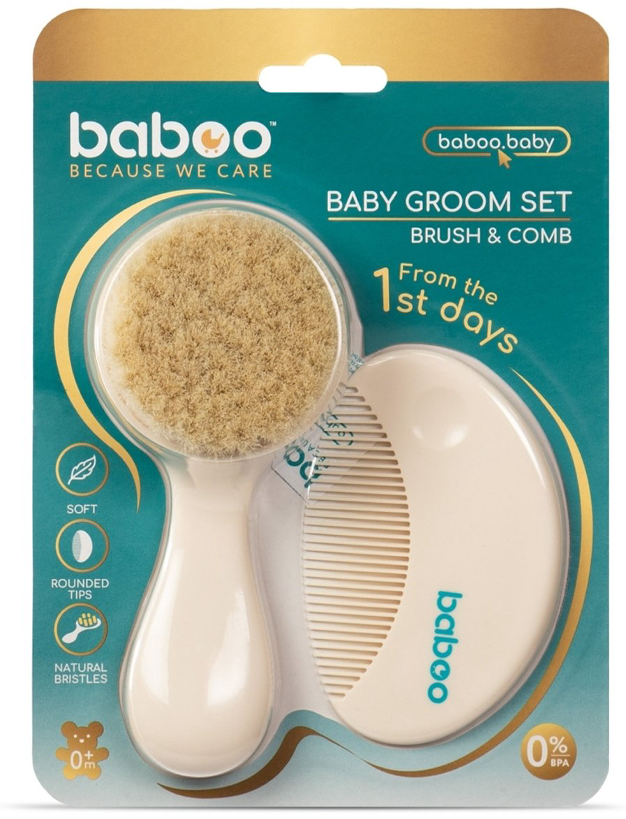 Расческа и щетка Baboo 12-003 0-9 мес купить,NaN