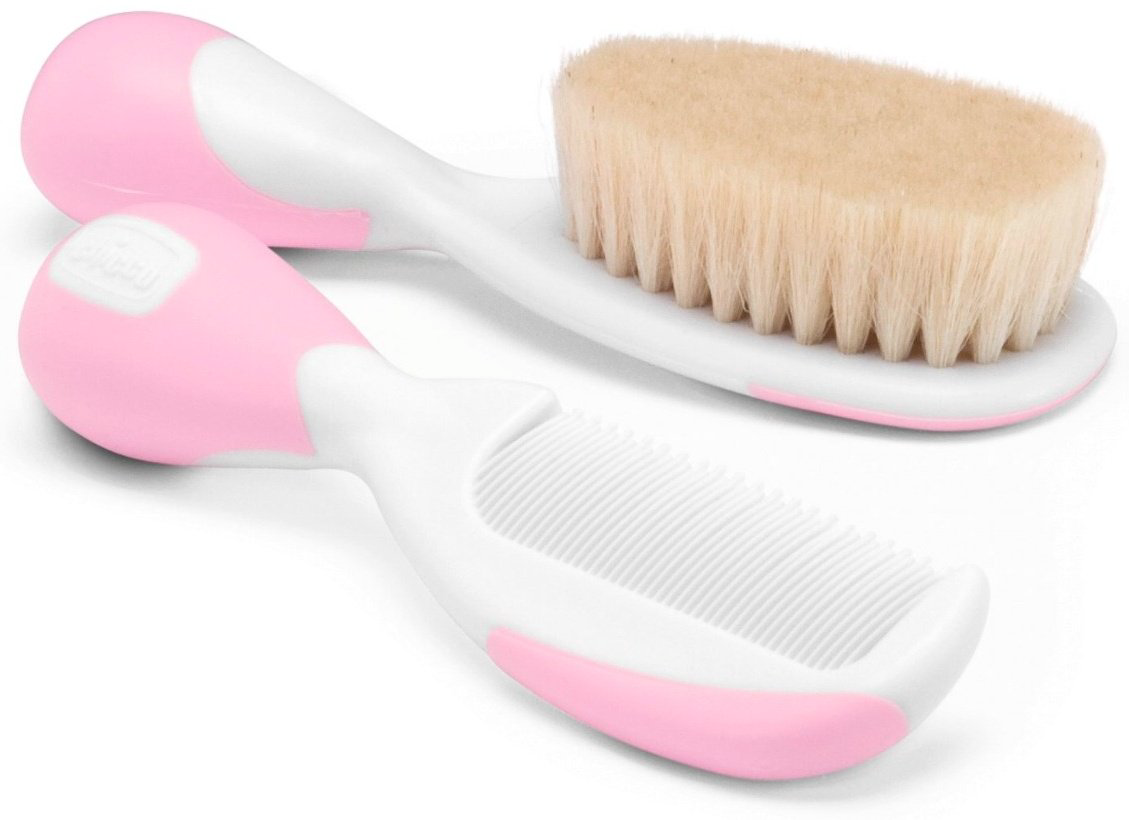 Расческа и щетка Chicco 00006569100000 0-9 мес купить,NaN