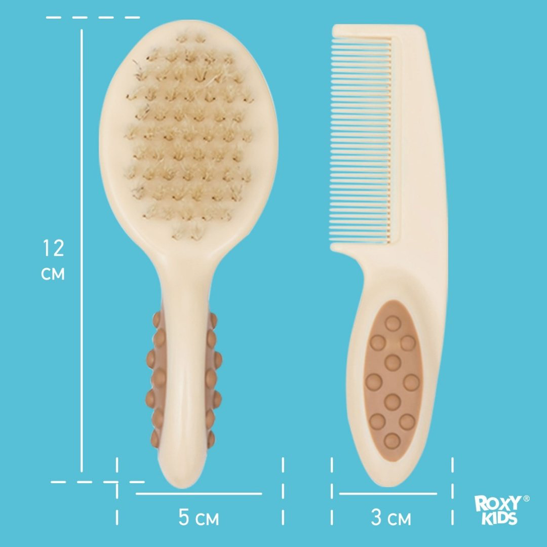 Расческа и щетка ROXY RBH-001 1-3 год купить,NaN