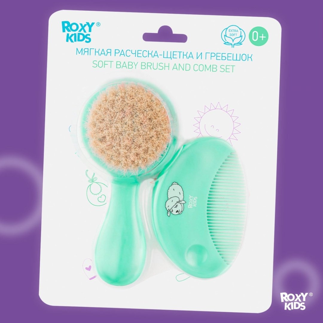 Расческа и щетка Roxy 1447032 0-9 мес купить,0