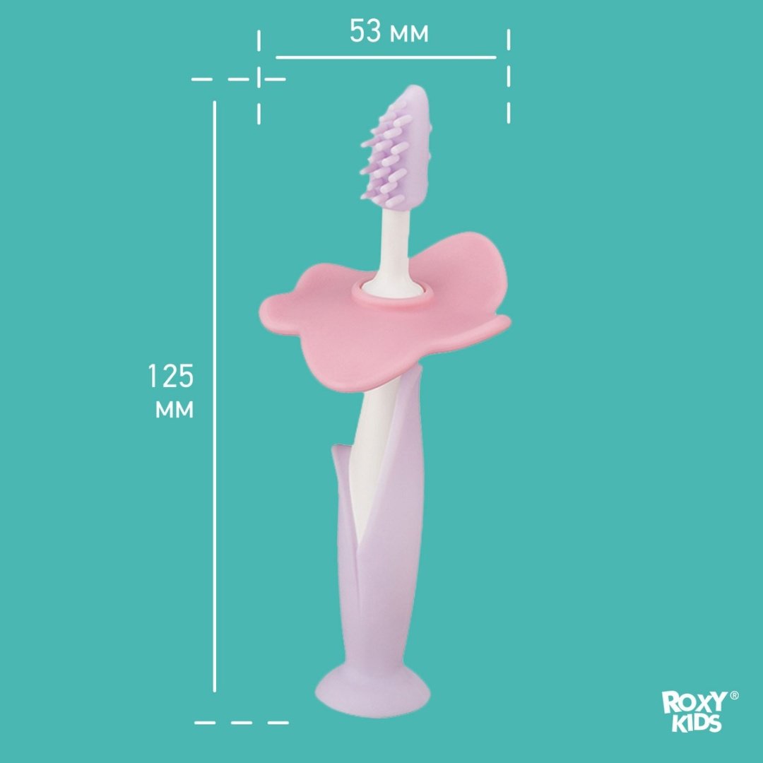 ROXY массажеры FLOWER зубная щетка экстра-мягкая 2 шт купить,0