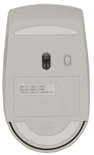 Мышь Lenovo 300 Wireless Compact Mouse GY51L15677 облачно серый