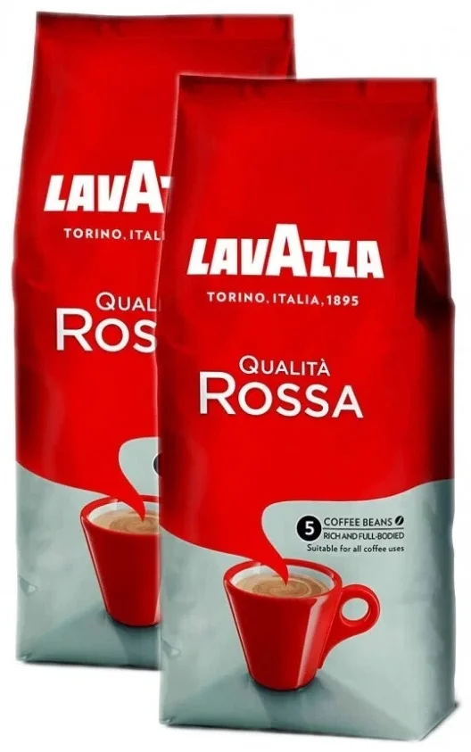 Кофе в зернах Lavazza Qualita Rossa 250гр 2уп купить,NaN
