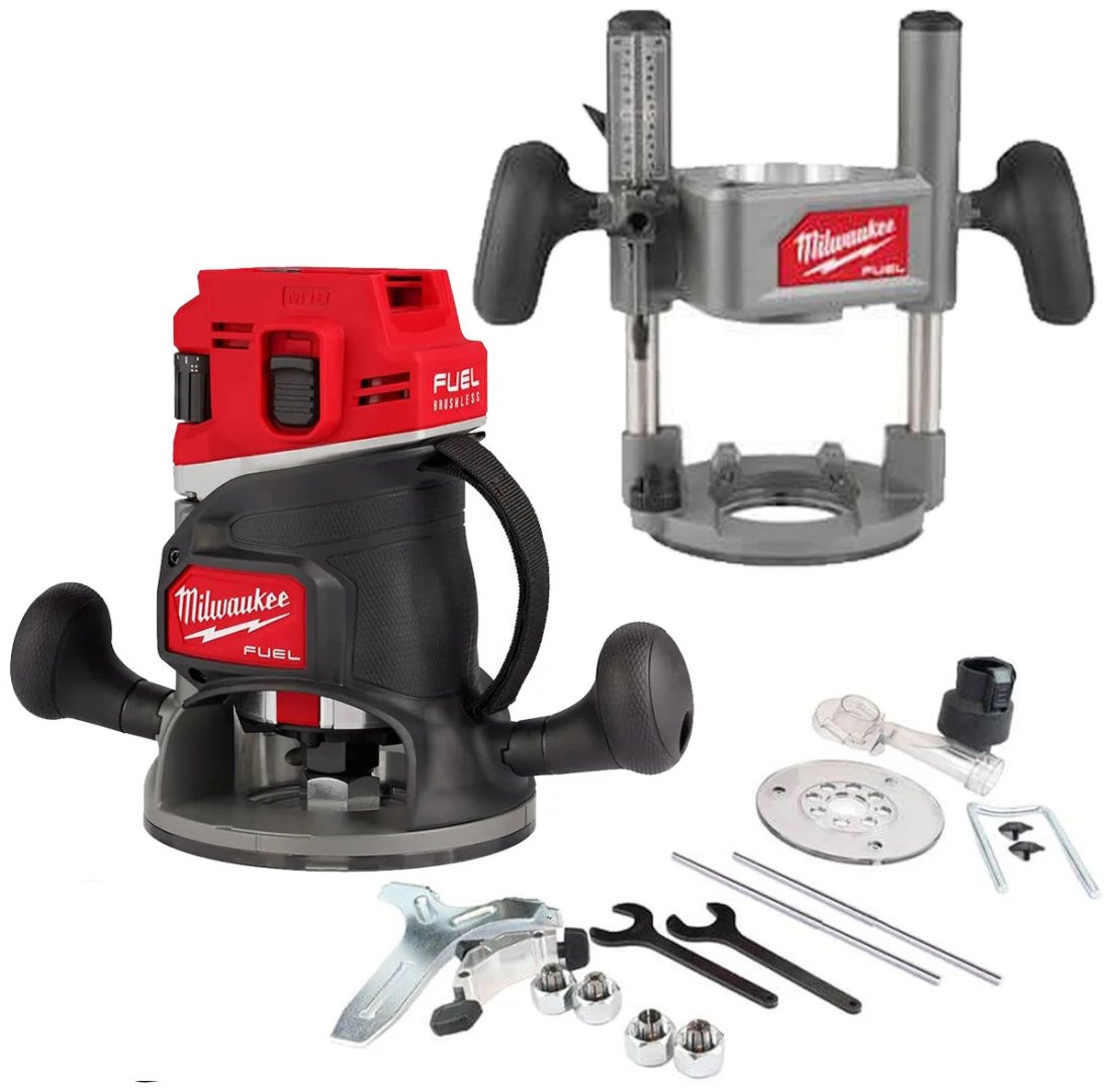 Фрезер вертикальный Milwaukee M18 FR12-0X 4933493304 - ForteMarket Фрезер вертикальный Milwaukee M18 FR12-0X 4933493304 купить,0