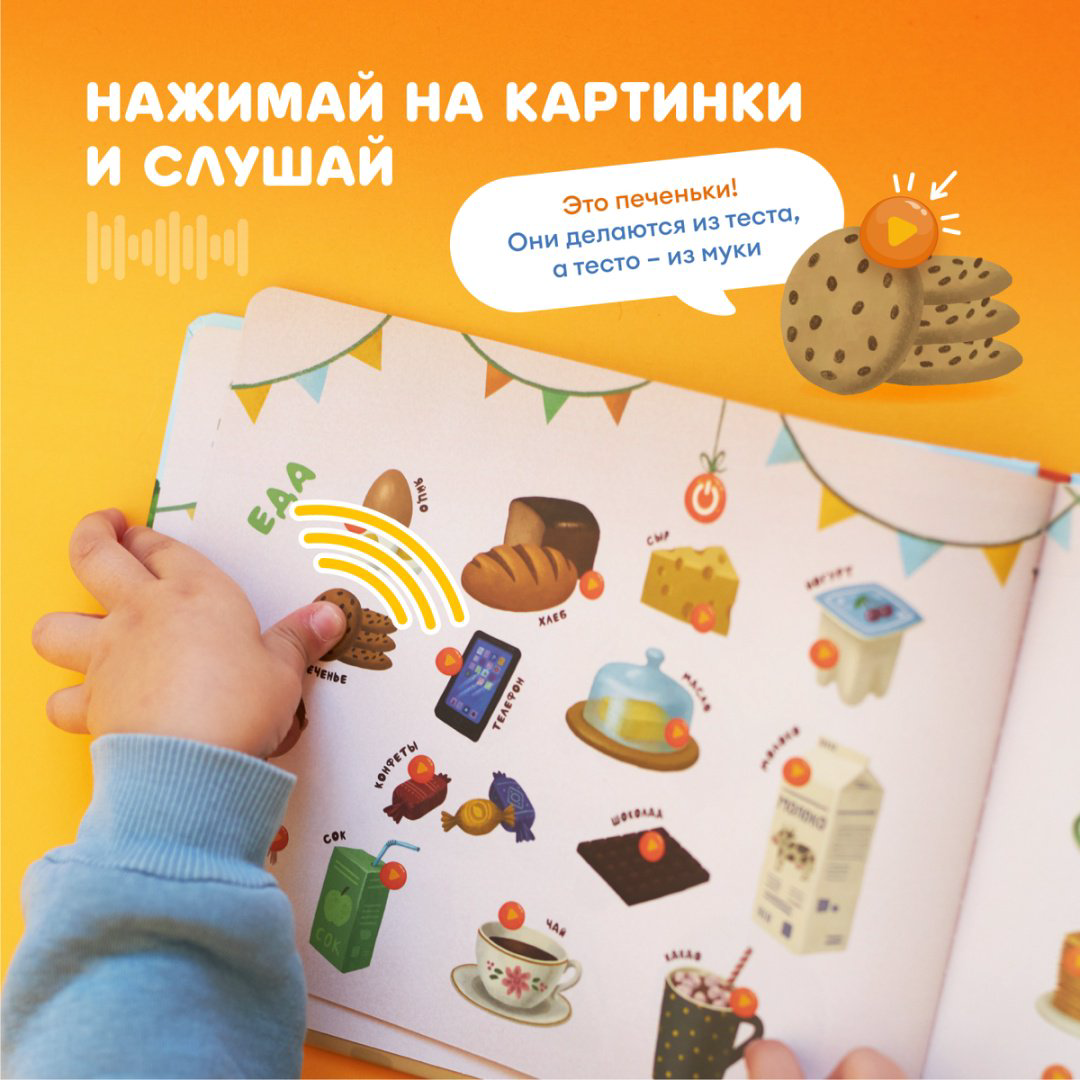 Интерактивная игрушка Alilo Abumba Fingerbook «Всё обо всём» купить,NaN