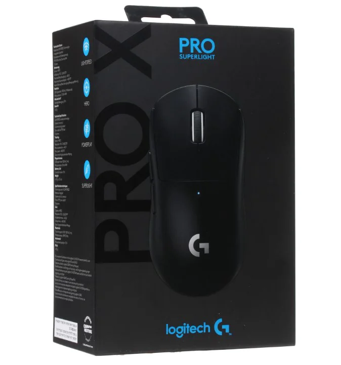 Мышь Logitech G PRO X Superlight 910-005880 Black купить,NaN