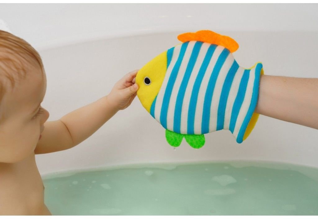 ROXY-KIDS Мочалка мягкая для купания малышей Рыбка - ForteMarket ROXY-KIDS Мочалка мягкая для купания малышей Рыбка купить,0
