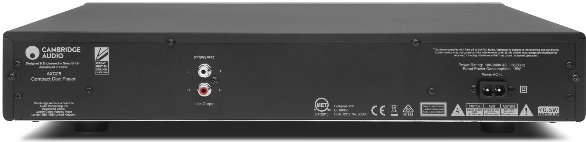 CD-проигрыватель Cambridge Audio AXC25 серый