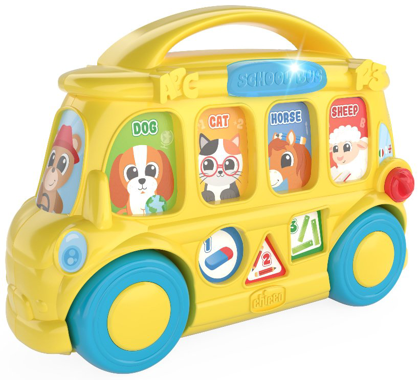 Интерактивная игрушка Chicco Школьный автобус купить,NaN