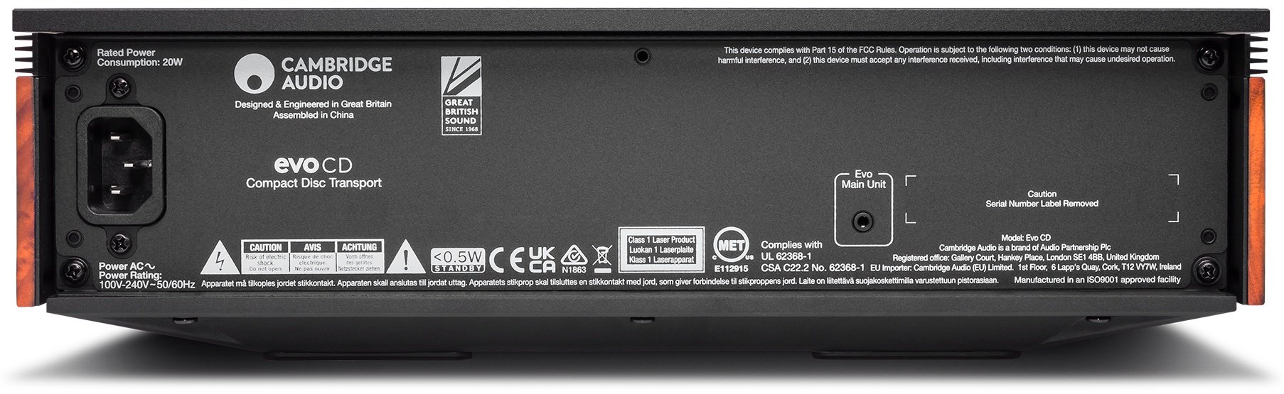 CD-проигрыватель Cambridge Audio Evo CD черный
