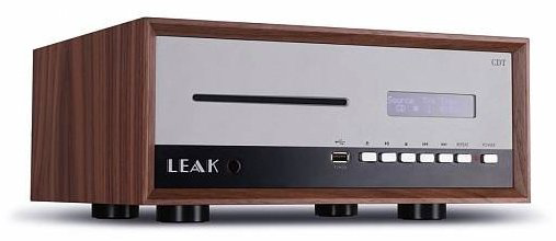 CD-проигрыватель LEAK CDT коричневый, серебристый