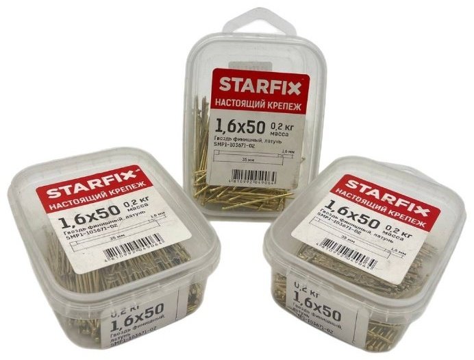 STARFIX финишный 50х1.6 мм 200 г - ForteMarket STARFIX финишный 50х1.6 мм 200 г купить,0