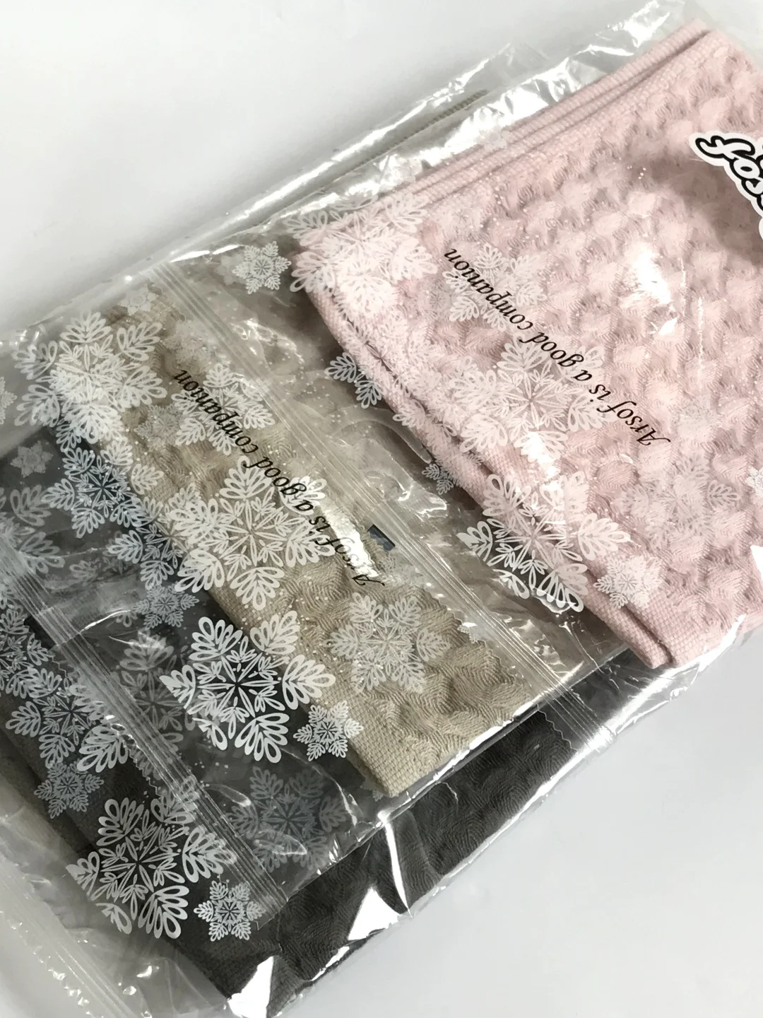 Набор полотенец Arsof Warm and soft 35x35см 3шт купить,0
