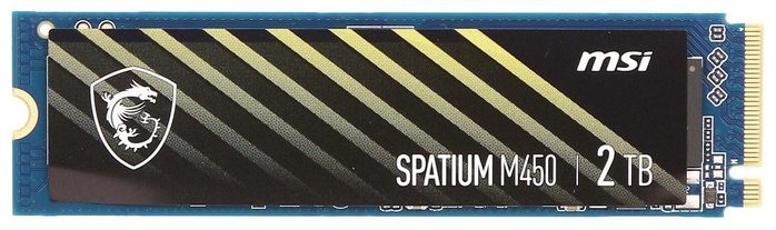 SSD MSI SPATIUM M450 PCIE 4.0 NVME M.2 2TB V1 2000 Гб