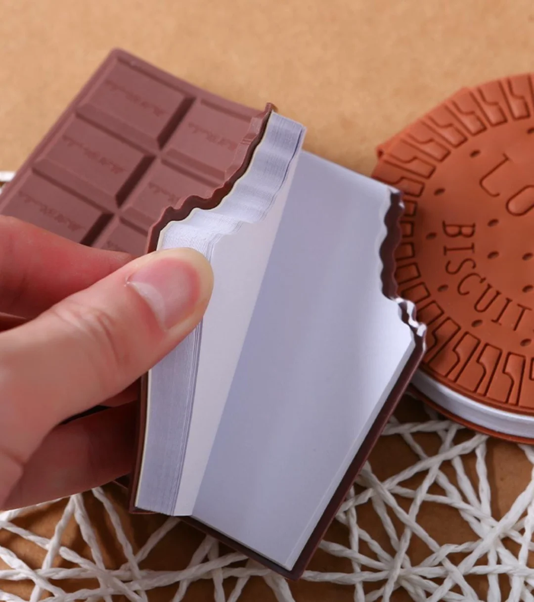 Блокнот Chocolate A7 80л коричневый