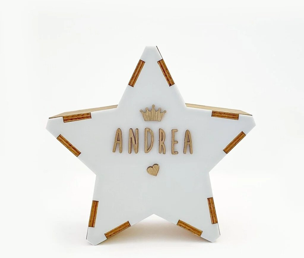Vintuin декоративный светильник Personalized Star Lamp, дерево купить,NaN