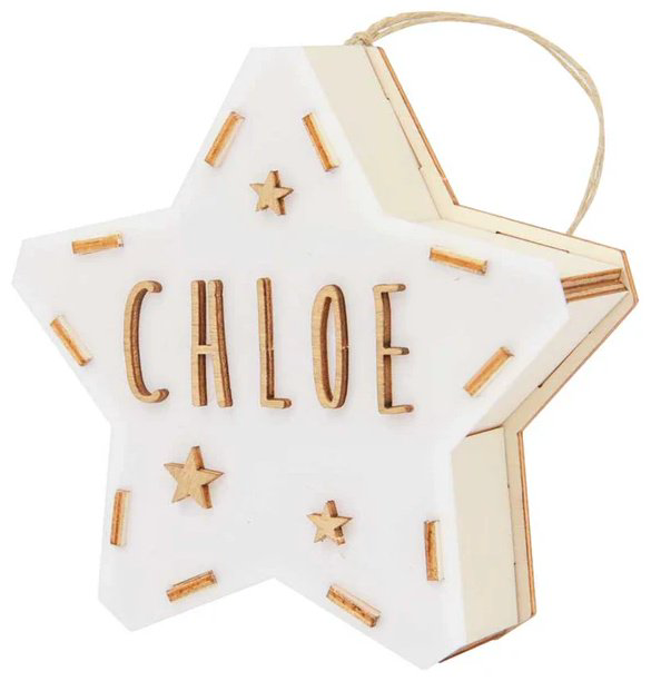 Vintuin декоративный светильник Personalized Star Lamp, дерево купить,5460