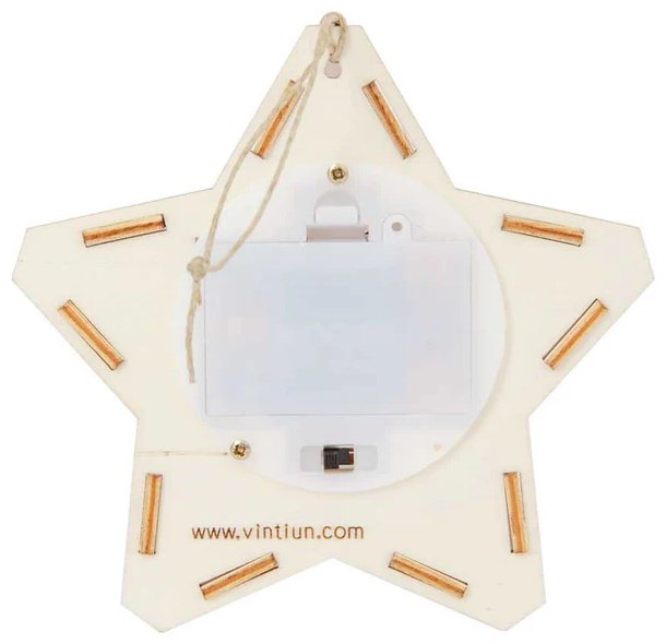 Vintuin декоративный светильник Personalized Star Lamp, дерево