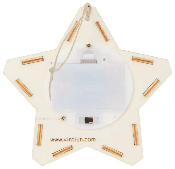 Vintuin декоративный светильник Personalized Star Lamp, дерево купить,5460