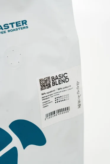 Кофе в зернах Master Coffee Basic Blend 1000гр