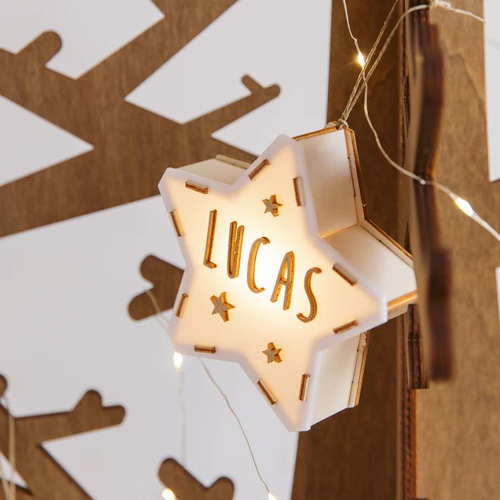 Vintuin декоративный светильник Personalized Star Lamp, дерево купить,5460