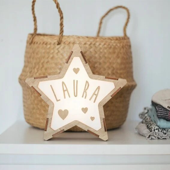 Vintuin декоративный светильник Personalized Star Lamp, дерево купить,14560