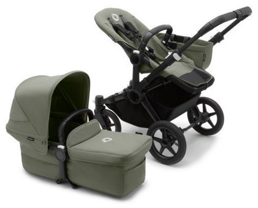 Коляска универсальная 2 в 1 Bugaboo Donkey 5 Mono Complete, хаки - ForteMarket Коляска универсальная 2 в 1 Bugaboo Donkey 5 Mono Complete, хаки купить,0